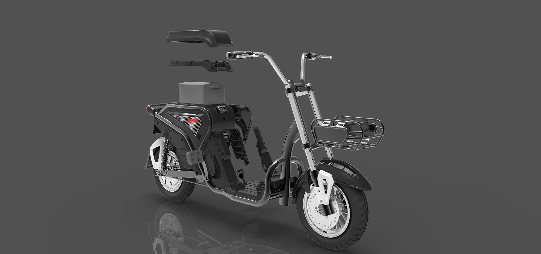 外賣電動車外觀設(shè)計-結(jié)構(gòu)設(shè)計-造型設(shè)計