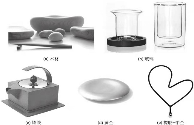 現(xiàn)代工業(yè)產品設計依靠對材料的運用和加工
